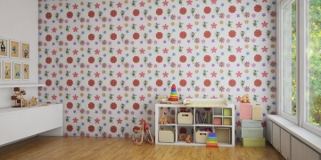 Стеновые панели Фэи для детской - пример оформления комнаты